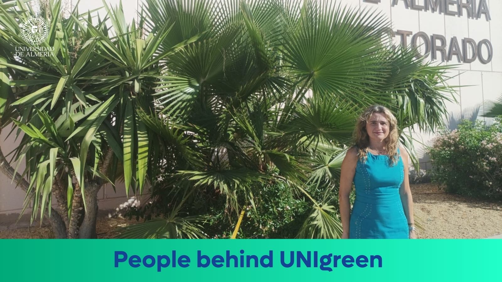 People behind UNIgreen: Pilar Casado